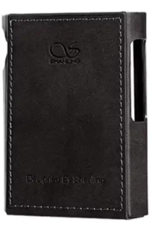 SHANLING Housse de Protection Similicuir pour DAP Shanling M1 Plus Noir - Très apprécié des clients