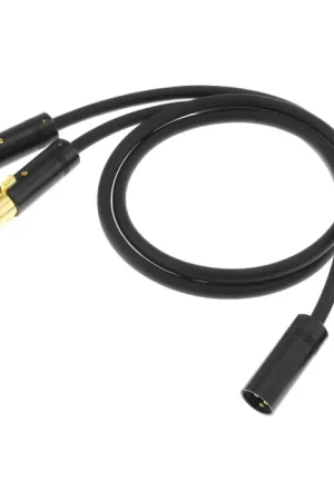 AUDIOPHONICS STEALTH XLR Câble de Modulation XLR-XLR 0.3m (La paire) | Promo exceptionnelle