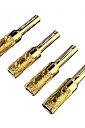 VIBORG VB406G Fiches Banane pour FM Acoustics (Set x4) | Dernières pièces