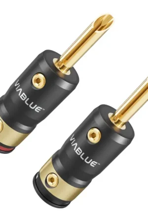Achat sécurisé - VIABLUE T8 Fiches Banane Plaqué Or (Set x4)
