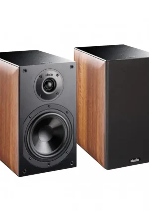 INDIANA LINE NOTA 260 X Enceintes Bibliothèque 2 Voies 100W 4-8 Ohm 90dB 44Hz-22kHz Noyer (La paire) - Nouveau chez nous