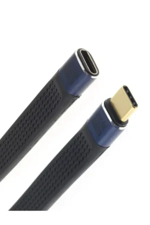 Offre spéciale | Câble Plat USB-C Mâle vers USB-C Femelle