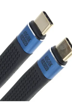 Réduction - Câble Plat USB-C Mâle vers USB-C Mâle