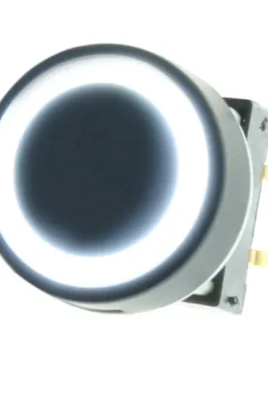 Tout juste ajouté - Bouton Poussoir Avec Cercle Lumineux Blanc