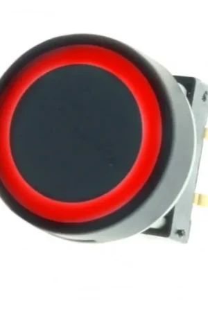 Bouton Poussoir Avec Cercle Lumineux Rouge | Recommandé