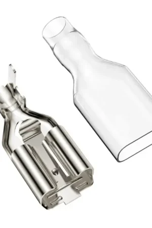 VIBORG VP063R Cosses Plates Femelle Cuivre Plaqué Rhodium (Set x6) - Produit tendance