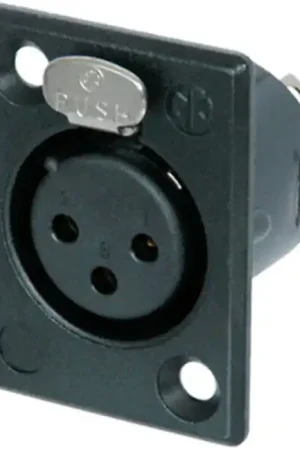 Se termine bientôt | NEUTRIK NC3FP-B-1 Embase XLR Femelle