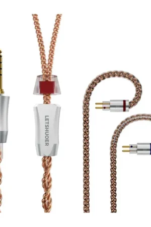 Offre spéciale | LETSHUOER LR-NEBULA Câble pour Écouteurs Jack 4.4mm vers CIEM 0.78mm 1.2m