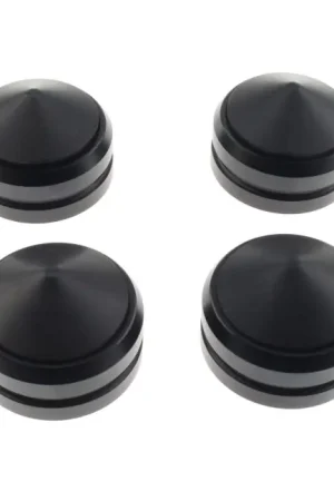 Absorbeurs avec Pointes Ø52.5x37mm Noir (Set x4) - Réduction spéciale