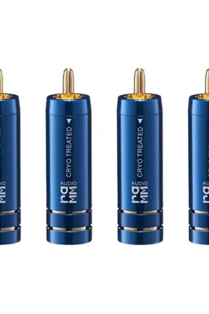 Disponible - RAMM AUDIO 30891GTC Connecteurs RCA (Set x4)