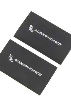 AUDIOPHONICS Gaines Thermorétractables pour Câbles 3:1 Ø18mm Noir (x2) | Prix usine