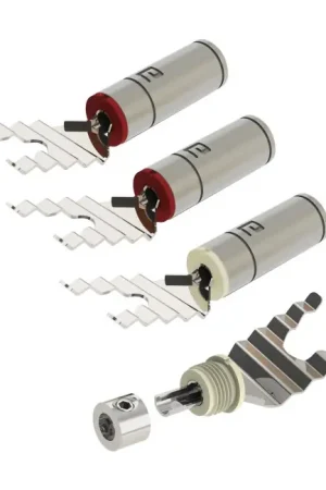 Quantité limitée - AECO ASP-1935R Fourches Cuivre Plaqué Rhodium Ø6.5mm (Set x4)