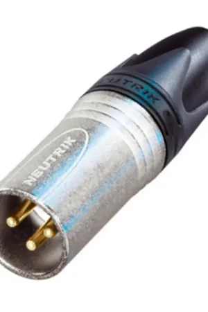 Direct fabricant - NEUTRIK NC3MXX-EMC Connecteur XLR Mâle 3 Pôles Ø8mm (Unité)