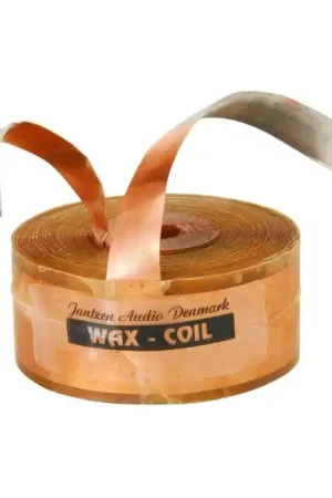JANTZEN AUDIO WAX COIL 000-8540 Bobine à Ruban Ciré Cuivre 16AWG 0.22mH +/-2% | Prix avantageux