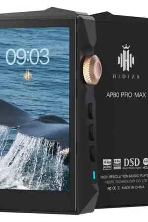 Bon prix - HIDIZS AP80 PRO MAX Baladeur Numérique DAP Noir