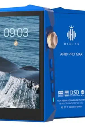 HIDIZS AP80 PRO MAX Baladeur Numérique DAP Bleu | Prix en baisse