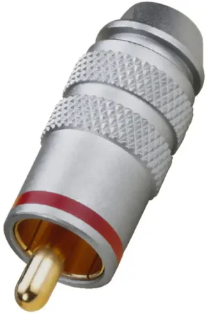 Qualité supérieure | MONACOR T-711G/RT Connecteur RCA Rouge