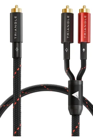 Nouveau lancement | TRIANGLE RED Câble Subwoofer RCA Y Cuivre OFC 3m