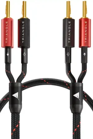 TRIANGLE RED Câble d'Enceintes 5m (Paire) - Tout nouveau