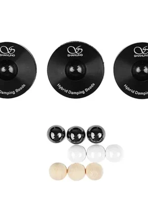 Offre à durée limitée - SHANLING DAMPING BEADS FEET Pieds Aluminium Liège (Set x3)