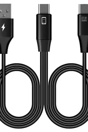 Réduction | TOPPING PROFESSIONAL ACC1515 Câble USB-A Mâle vers 2x USB-C Mâle OTG 2x1.5m