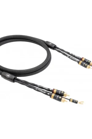 VIABLUE NF-S5 T8 Câble Phono RCA vers RCA 2m Noir | Excellente qualité