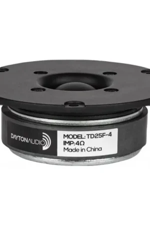 Incontournable - DAYTON AUDIO TD25F-4 Haut-Parleur Tweeter