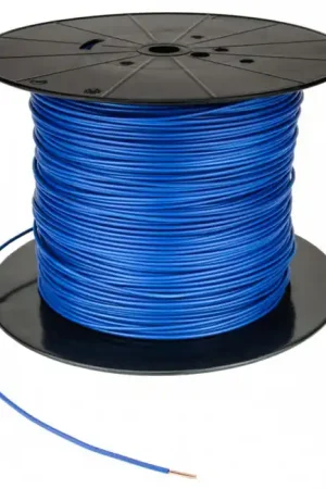 MUNDORF ACW120P-BU Fil de Câblage Cuivre 3.142mm² Ø3mm Bleu - Quantité limitée