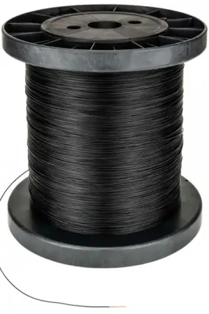 Offre limitée - MUNDORF ACW105P-BK Fil de Câblage Cuivre 0.196mm² Ø2.2mm Noir