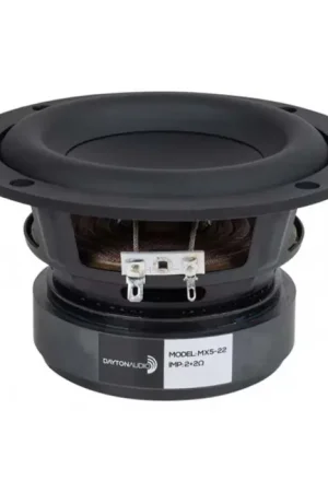 Coup de cœur | DAYTON AUDIO MX5-22 Haut-Parleur Subwoofer DVC 50W 2+2 Ohm 84dB 30Hz-1000Hz Ø13.3cm
