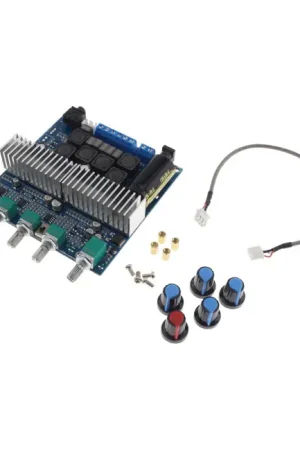 Offre flash | Module Amplificateur 2.1 Class D TPA3116 2x50W + 100W avec Contrôle de Volume / Tonalité / Fréquence de Coupure