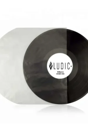 LUDIC Pochettes Intérieures Vinyle Antistatique Forme U 12" (x50) | Livraison rapide