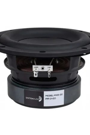 Tout juste disponible | DAYTON AUDIO MX6-22 Haut-Parleur Subwoofer DVC