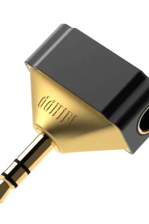 DDHIFI DJ44GOLD Adaptateur Jack 4.4mm Symétrique Femelle vers Jack 3.5mm Asymétrique Mâle | Déstockage