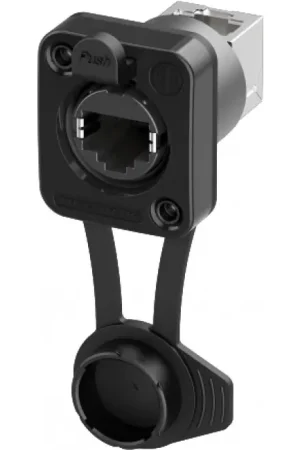 Disponible à la commande - NEUTRIK NE8FDPU-1-TOP Connecteur EtherCON RJ45 Étanche pour Châssis