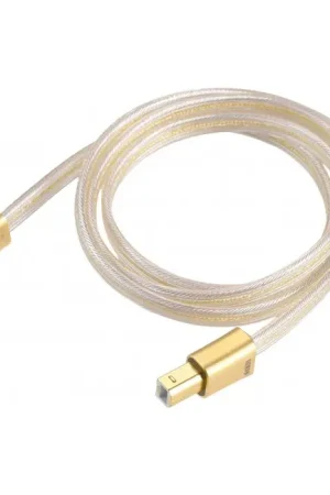 DDHIFI TC19BC COMET GOLD Câble USB-B Mâle vers USB-C Mâle 100cm | Nouveau chez nous