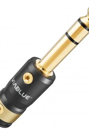 VIABLUE T8 TRS Connecteur Jack 6.35mm Stéréo (Unité) | Direct usine