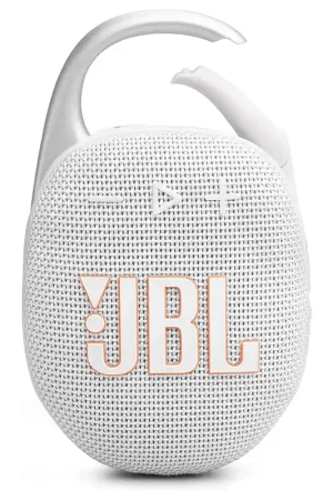 JBL Clip 5 Blanc - Enceinte portable | Satisfait ou remboursé