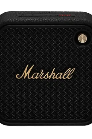 Retour facile | Marshall Willen II Noir - Enceinte portable