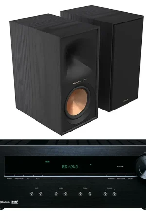 Super prix - Onkyo TX-8220 Noir + Klipsch R-60M Noir