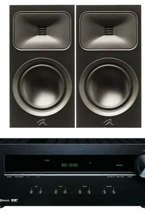 Onkyo TX-8220 Noir + MartinLogan Motion Foundation B2 Noir | Soldes