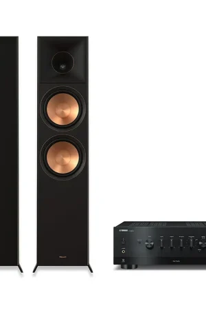 Yamaha R-N800A Noir + Klipsch RP-8000F II Ebène - Tout juste arrivé