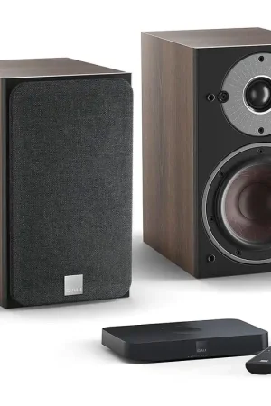 Best-seller | Dali Oberon 1 C (la paire) - Noyer foncé + Sound Hub Compact