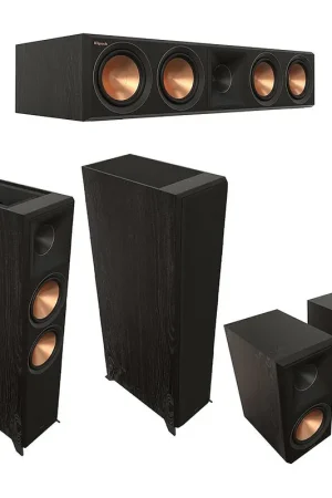 Jusqu'à épuisement des stocks | Klipsch Pack Atmos HCM RP-8060FA II Ebène