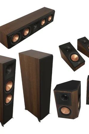 Meilleure vente | Klipsch Pack Atmos HCS RP-8000F II Noyer