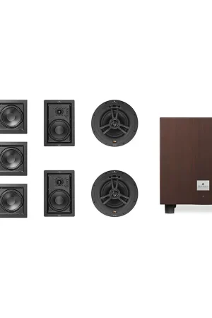 Premium | Triangle Pack SECRET LCR7 5.1.2 avec TALES 340 Noyer
