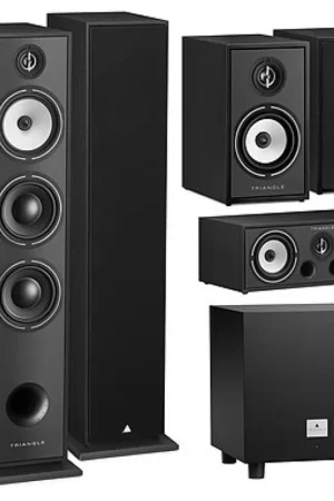 Prix imbattable | Triangle Pack Borea BR08 Noir 5.1