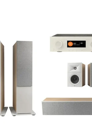 En stock - JBL MA7100HP Blanc + Pack Stage V2 280F Latte 5.0