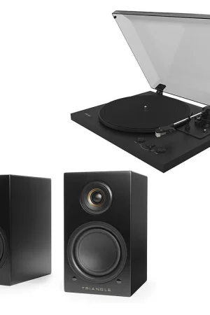 Bon prix | Teac TN-175 Noir + Triangle Elara LN01A Noir mat