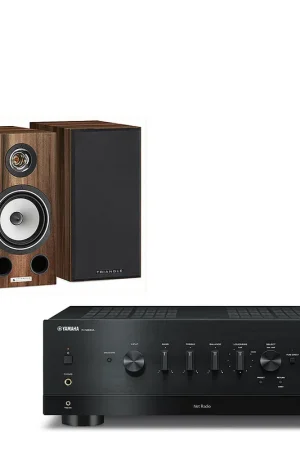 Yamaha R-N800A Noir + Triangle Comète Ez Châtaignier | Réduction spéciale